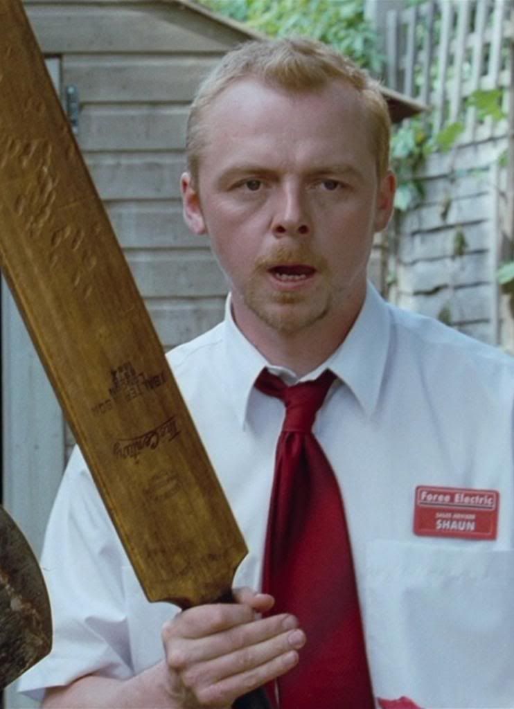 Shaun of the Dead Cricket Bat
